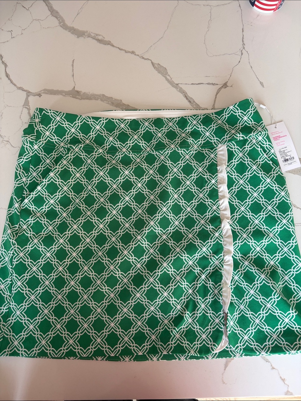 Lilly Pulitzer Monica ruffle skort size 14 NWT